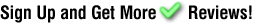 Get Good reviews by inviting happy clients to write reviews.